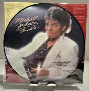 Michael Jackson Thriller Limited Edition Picture Disc Vinyl LP - Imagen 1 de 5
