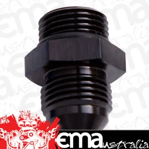 Aeroflow AF920-16-10BLK -10 ORB to -16AN Straight Black Male to Male - Picture 1 of 3