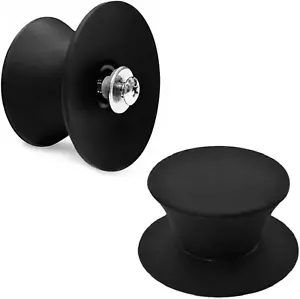 Universal Silicone Pot Lid Knobs - 2 Pack Heat Resistant Handles for Cookware - Picture 1 of 12