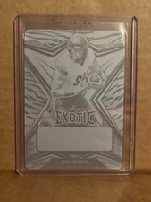 Josh Whyle Tiger Black 2022 Leaf Exotic Printing Plate 1/1 BA-JW3