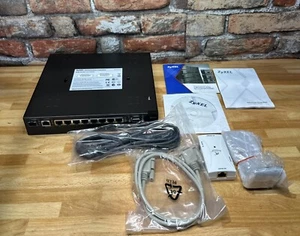 Zyxel Communications Corporation ES-2108PWR 8+1 port Managed PoE Ethernet Switch - Picture 1 of 7