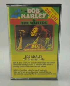 Bob Marley & The Wailers Cassette ~ Sealed ~ 20 Greatest Hits Import - Picture 1 of 7