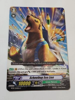 Cardfight!! Vanguard Schoolbag Sea Lion BT07/044EN C CFV NM - Image 1 of 3