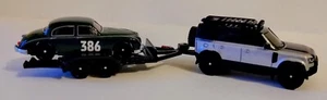 2025 Hot Wheels Car Culture Team Transport Jaguar MK1 & Land Rover Loose Mint - Picture 1 of 4