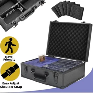 600+ Estuche Rígido para Toploader 3''x4'' 35pt Caja de Almacenamiento de Tarjetas Deportivas Soporta con Cinturón - Imagen 1 de 9