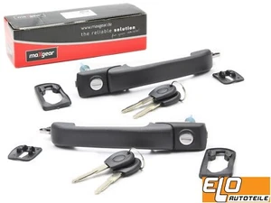 2x ORG. MAXGEAR TÜRGRIFF SCHLOSS VORNE LINKS RECHTS VW GOLF 3 4 CABRIO VENTO - Picture 1 of 4