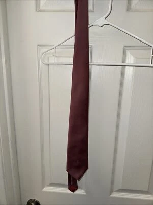 Corbata YVES SAINT LAURENT VINTAGE Toda Seda AZUL ROSA Acento Bordado Foto 1 de 3