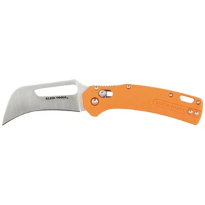 Klein Tools 44056 Pocket Knife, Cable Skinning, Hawkbill Blade - Picture 1 of 8