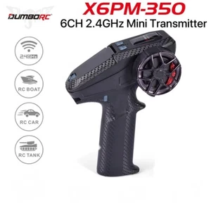 DUMBORC X6PM-350 RC Transmitter 2.4GHZ 6CH RC **NEW MODEL** TX only - Picture 1 of 18