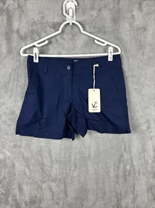 NWT HIHO Ginger Short Shorts White Cotton End Pockets Womens Size Medium - Picture 1 of 8