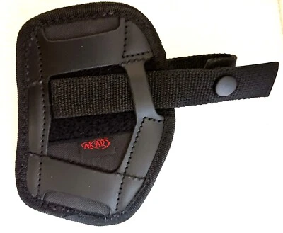New Akar Nylon Leather OWB Pancake Holster adjustable hook/loop straps  model??? - Image 1 of 4