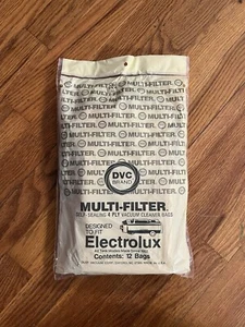 9 New Unused DVC Multi-Filter Self-Sealing 4 Ply Electrolux Vacuum Cleaner Bags - Picture 1 of 6
