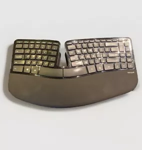 Microsoft Sculpt Ergonomic Keyboard Model 1559- No USB Dongle - Picture 1 of 8