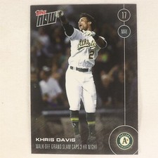 2016 Topps Now Card #81: Oakland Athletics Khris Davis