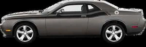 RT '15 Classic 3/4 Vinyl Graphics Decals Stripes for Dodge Challenger 2015 & Up - Picture 1 of 1