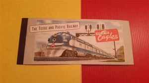 RARE VINTAGE "1971 THE TEXAS and PACIFIC RAILWAY USED TICKET STUB" GRAPHICS - Picture 1 of 1