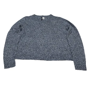 H&M Divided Pullover Gr. M Rundhals Blau Pulli Langarm Damen - Bild 1 von 10
