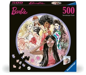 Ravensburger - Puzzle Barbie, Puzzle 500 pezzi circle, Puzzle Adulti e Bambini 1 - Foto 1 di 1
