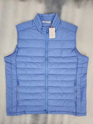 Peter Millar Bondi Blue All Course Vest MC24EZ15 Men's Size Large New - Image 1 of 4