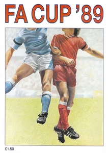 EVERTON V LIVERPOOL FA CUP FINAL 1989 ~ 130 PAGE OFFICIAL MAGAZINE - Picture 1 of 1