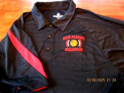 Nuevo con etiquetas Holloway Dry-Excel 100 % poli absorbente nuevo Albany Bulldogs Indiana High School Foto 1 de 4