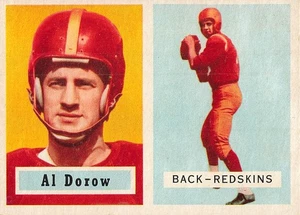 AL DOROW 1957 TOPPS FOOTBALL #24 - Picture 1 of 2