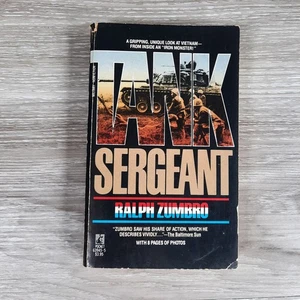 Tank Sergeant Ralph Zumbro 1988 First Pocket Books Printing Vietnam Memoir - Bild 1 von 13