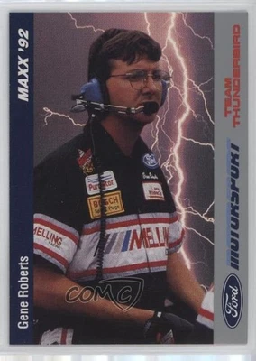 1992 Maxx Ford Motorsport Team Thunderbird Gene Roberts #35 Rookie RC - Image 1 of 2