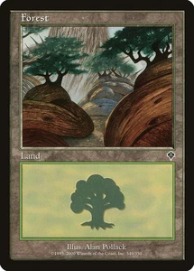 1x Forest Basic Land (#349) - LP - Invasion - SPARROW MAGIC mtg - Picture 1 of 1