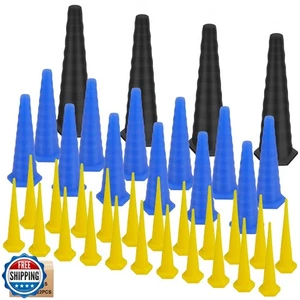 38PCS Hydraulic Oil Service Rubber Plugs, Universal Drip Proof Hose Plugs Kit - Imagen 1 de 5