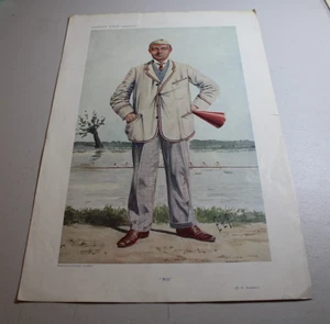 Estampe 6 juillet 1910 Vanity Fair ~ ROBERT HENRY FORSTER, Sport de l'aviron - Photo 1/1