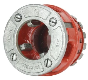 Überholter Ridgid ® 37410 alter Stil Schneideisenkopf 1-1/2 Zoll & Stahl Dragon Tools ® Matrizen - Bild 1 von 7
