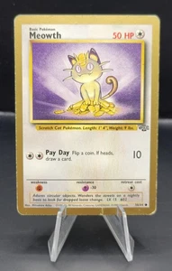 Pokemon TCG Meowth 56/64 Gold Border Promo MP - Jungle - Bild 1 von 4