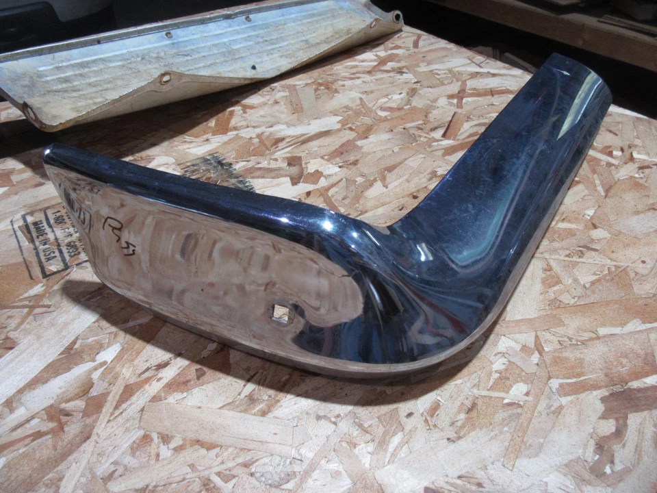 1960 Chevrolet Impala Belair Biscayne передний бампер конец хромированная основная часть PASSENG - Изображение 1 из 4