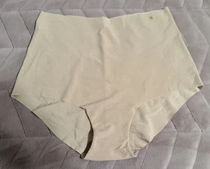 Braguita Victoria's Secret Beige Sólido No Show Cintura Alta ~ Talla Grande ~ ¡NUEVA CON ETIQUETAS! - Imagen 1 de 8