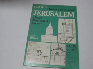 Carta's historical atlas of Jerusalem;: A brief survey 4000 years by Dan Bahat - Picture 1 of 7