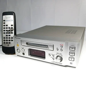 Pioneer MiniDisc Recorder Player MJ-N902 with Remote MD Deck Tested Japan AI087T - Picture 1 of 23