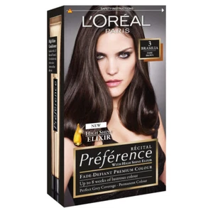 Loreal Preference 3 Brasilia Permanent High-Shine Colour Hair Dye Anti Fade - Picture 1 of 1