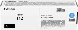Toner Originale Canon Ciano T12 Cyan 5097C006 Per C1333i Fino a 5300 Pagine - Zdjęcie 1 z 1