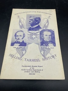 29. Biennialbericht NC Abteilung für Archiv & Geschichte NCs Bürgerkrieg Gouverneure 1962 - Bild 1 von 12