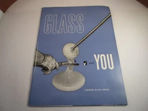 Libretto Pubblicitario Vintage Glass & You Corning Glass Works NY - Foto 1 di 14