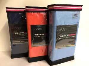 Sheex Active Comfort King Size Pillowcases Navy Set of 2 BRAND NEW in package - Picture 1 of 1