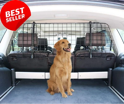Adjustable Dog Car Barrier, 41cm, Black - image 1 of 4