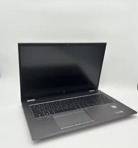 HP ZBook Fury 17 G7 i7 i7-10750H NVIDIA T2000 16GB 512GB Laptop - Picture 1 of 6