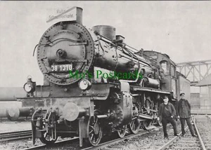 German Railway Postcard-Deutscher Zug,Lokomotive,Eisenbahn (Modern repro)RR19795 - Picture 1 of 2