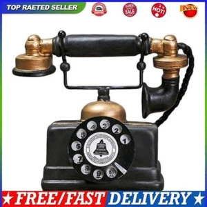 Künstliches Telefonmodell aus Kunstharz im Retro-Stil, Vintage-Stil, Heimdekorat - Zdjęcie 1 z 10
