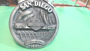Harley-Davidson_ Limited Edition _1995_ San Diego_ Dealer Meeting_  Badge-plaque - Picture 1 of 4