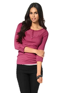 Linternas FLG Camiseta Manga Larga, Rosa. T. 32/34. ¡¡¡NUEVO!!! KP 32,99 € - Imagen 1 de 6