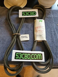 GENUINE OEM SWISHER PART # BA116; 116 INCH BELT FREE SHIP! - Picture 1 of 4