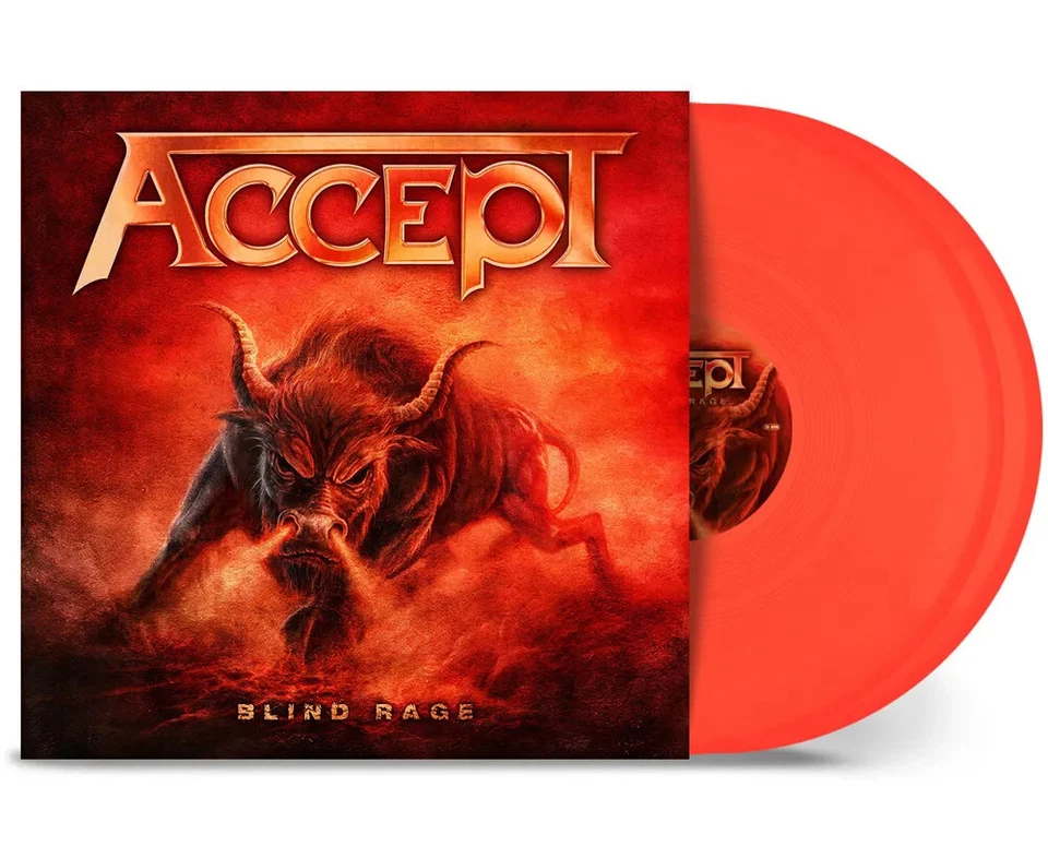 ACCEPT - BLIND RAGE, 2023 EU LIMITED EDITION NEON ORANGE vinyl 2LP, SEALED! Foto 1 de 1